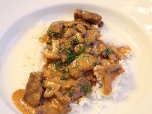 Beef Stroganoff – The Sticky Kitchen