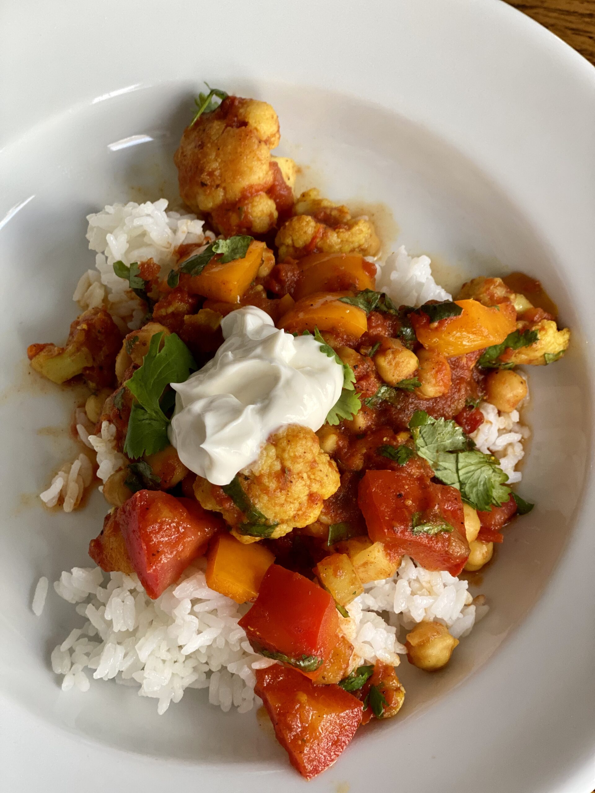 Zesty Indian Vegetable Chickpea Stew The Sticky Kitchen